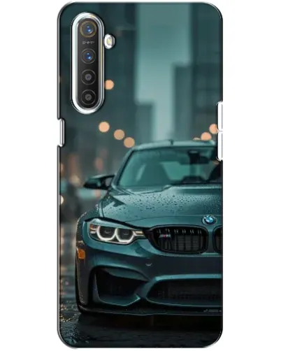 Чехол для Realme XT с картинкой «BMW в огнях города» Чехол для Realme XT с картинкой «BMW в огнях города»