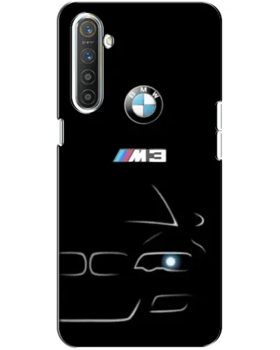 Чехол для Realme XT с картинкой «Минималистичный принт BMW M3» Чехол для Realme XT с картинкой «Минималистичный принт BMW M3»