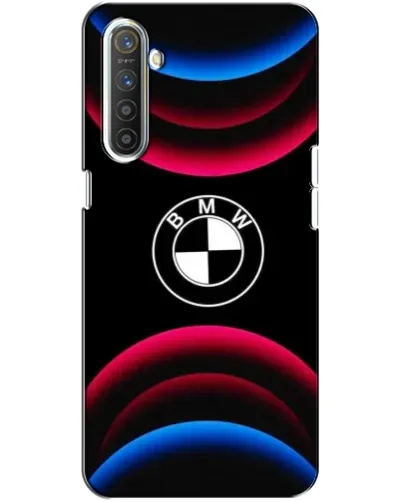 Чехол для Realme XT с картинкой «Логотип BMW и неоновые дуги» Чехол для Realme XT с картинкой «Логотип BMW и неоновые дуги»