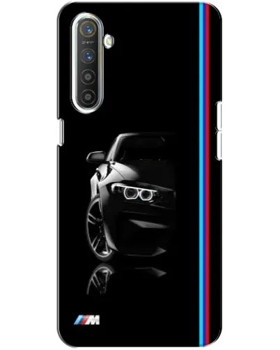 Чехол для Realme XT с картинкой «Силуэт BMW в темноте» Чехол для Realme XT с картинкой «Силуэт BMW в темноте»