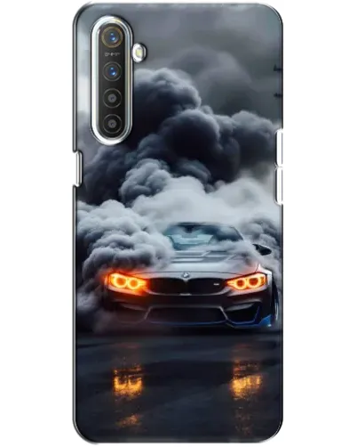 Чехол для Realme XT с картинкой «BMW в дыму» Чехол для Realme XT с картинкой «BMW в дыму»