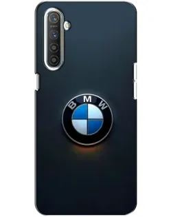Чехол для Realme XT с картинкой «Логотип BMW — минимализм»