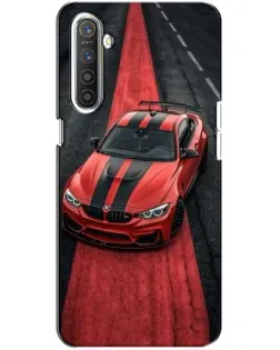 Чехол для Realme XT с картинкой «BMW на красной дорожке»