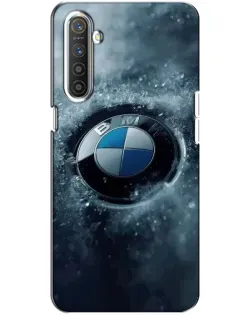 Чохол для Realme XT з картинкою «Логотип BMW — лід» Чохол для Realme XT з картинкою «Логотип BMW — лід»