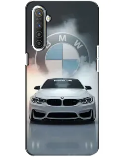 Чохол для Realme XT з картинкою «BMW в білому диму» Чохол для Realme XT з картинкою «BMW в білому диму»