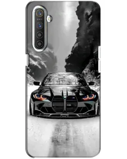 Чохол для Realme XT з картинкою «BMW — акварельний дрифт» Чохол для Realme XT з картинкою «BMW — акварельний дрифт»