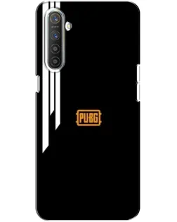 Чохол для Realme XT з картинкою «PUBG — вертикальні лінії»