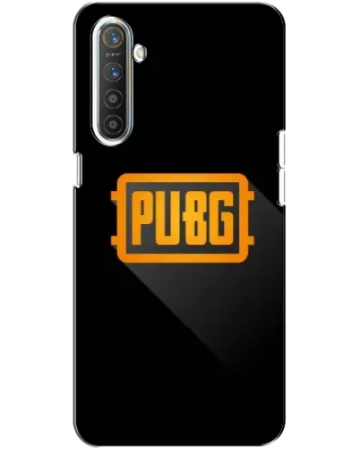Чохол для Realme XT з картинкою «PUBG — рамка лого»