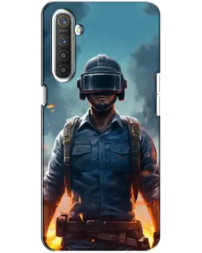 Чохол для Realme XT з картинкою «PUBG — реалістичний герой»