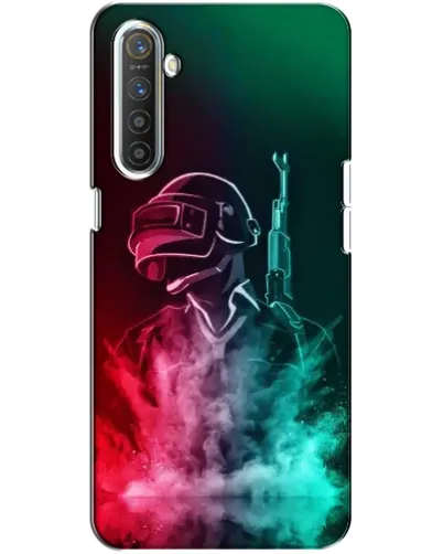 Чохол для Realme XT з картинкою «PUBG — вогняний воїн»