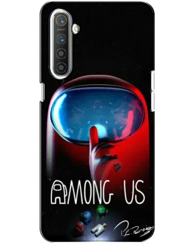 Чохол для Realme XT з картинкою «Червоний імпостер — макро» Чохол для Realme XT з картинкою «Червоний імпостер — макро»