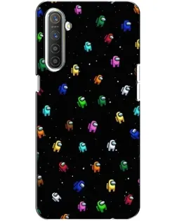 Чохол для Realme XT з картинкою «Екіпаж Among Us»
