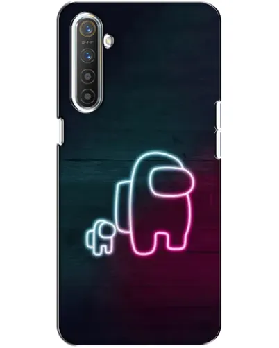 Чохол для Realme XT з картинкою «Among Us неон-арт» Чохол для Realme XT з картинкою «Among Us неон-арт»