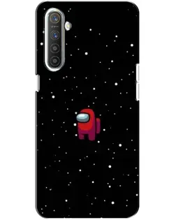 Чохол для Realme XT з картинкою «Червоний Among Us»