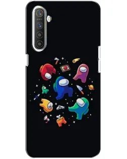 Чохол для Realme XT з картинкою «Among Us космос»