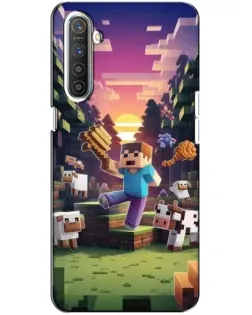 Чохол для Realme XT з картинкою «Стів на фермі» Чохол для Realme XT з картинкою «Стів на фермі»