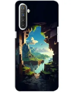 Чохол для Realme XT з картинкою «Вид з печери»