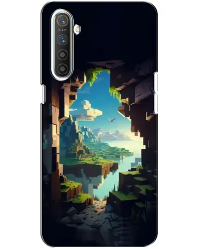 Чохол для Realme XT з картинкою «Вид з печери»