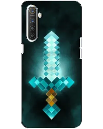 Чохол для Realme XT з картинкою «Алмазний меч неон»