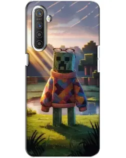 Чохол для Realme XT з картинкою «Кріпер у светрі»