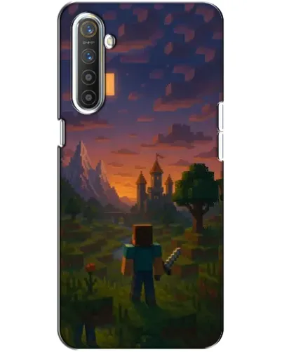 Чохол для Realme XT з картинкою «Стів біля вежі»
