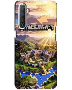Чохол для Realme XT з картинкою «Minecraft панорама»