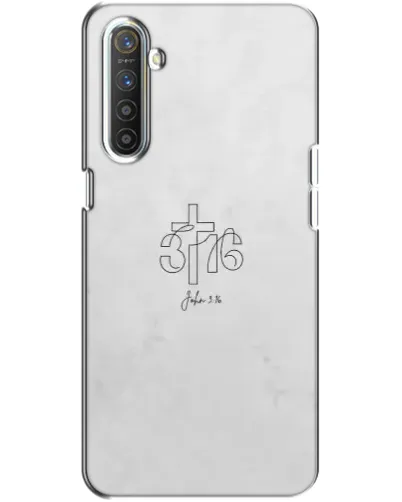 Чохол для Realme XT з картинкою «Івана 3:16 Хрест» Чохол для Realme XT з картинкою «Івана 3:16 Хрест»