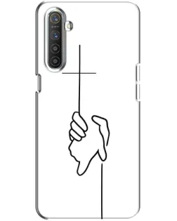 Чохол для Realme XT з картинкою «Рука тримає» Чохол для Realme XT з картинкою «Рука тримає»