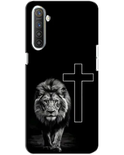 Чохол для Realme XT з картинкою «Лев та Хрест» Чохол для Realme XT з картинкою «Лев та Хрест»