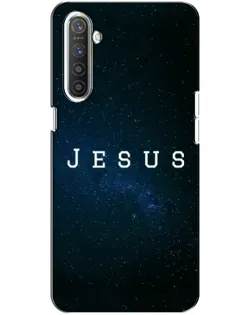Чохол для Realme XT з картинкою «Зоряне небо Jesus»