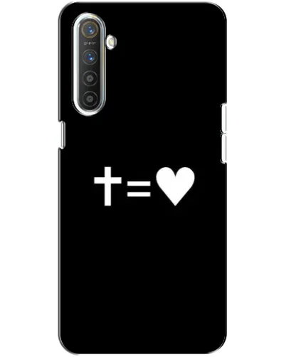 Чохол для Realme XT з картинкою «Хрест та Серце» Чохол для Realme XT з картинкою «Хрест та Серце»
