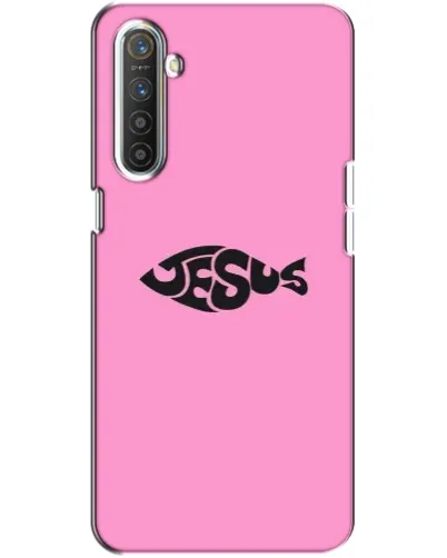 Чохол для Realme XT з картинкою «Рожевий символ Jesus» Чохол для Realme XT з картинкою «Рожевий символ Jesus»