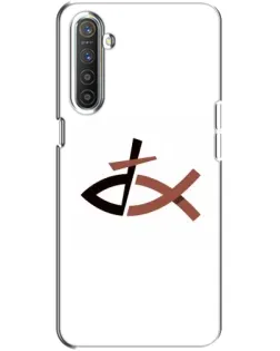 Чохол для Realme XT з картинкою «Риба та хрест»