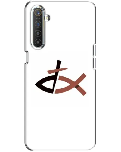 Чохол для Realme XT з картинкою «Риба та хрест» Чохол для Realme XT з картинкою «Риба та хрест»