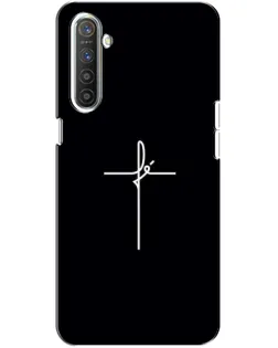 Чехол для Realme XT с картинкой «Тонкий крест»