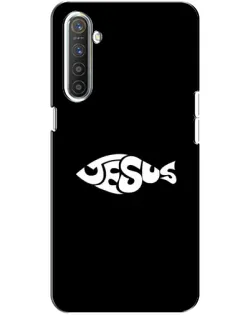Чехол для Realme XT с картинкой «Рыба Jesus»
