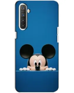 Чехол для Realme XT с картинкой «Микки выглядывает» Чехол для Realme XT с картинкой «Микки выглядывает»