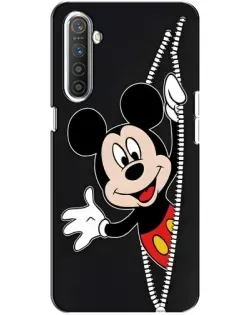 Чохол для Realme XT з картинкою «Міккі розсуває стіни»