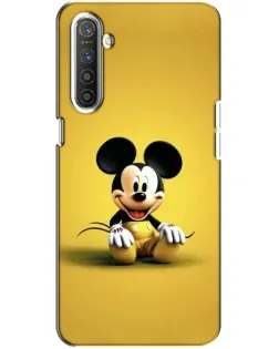 Чохол для Realme XT з картинкою «Міккі на жовтому»