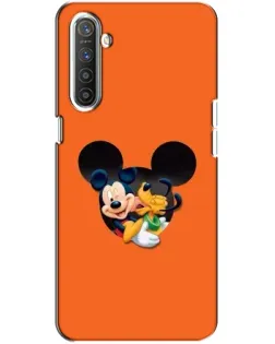 Чохол для Realme XT з картинкою «Серце Міккі Мінні»