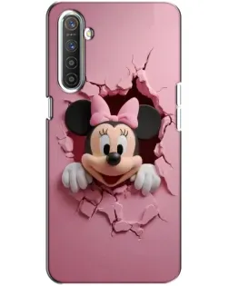 Чохол для Realme XT з картинкою «Мінні крізь стіну»