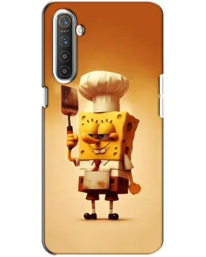 Чохол для Realme XT з картинкою «Губка Боб кухар» Чохол для Realme XT з картинкою «Губка Боб кухар»