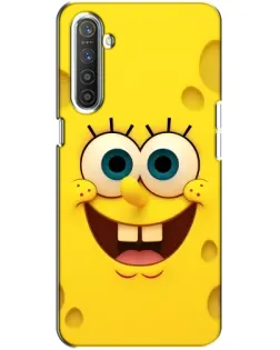 Чохол для Realme XT з картинкою «Губка Боб посмішка»