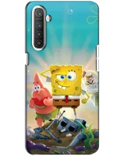 Чохол для Realme XT з картинкою «Спанч Боб переможець»