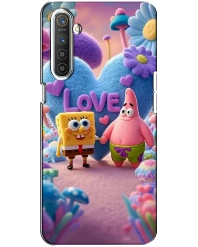 Чохол для Realme XT з картинкою «Губка Боб Патрік» Чохол для Realme XT з картинкою «Губка Боб Патрік»