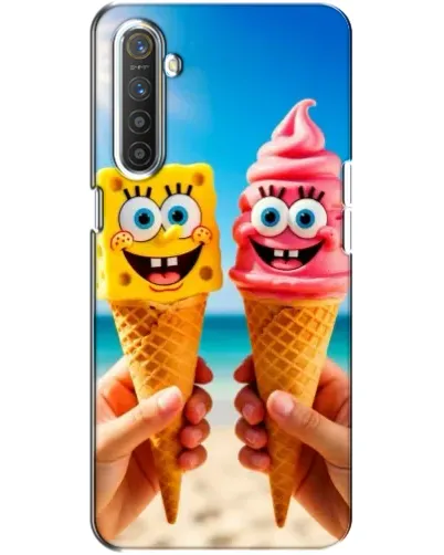 Чохол для Realme XT з картинкою «Спанч Боб морозиво» Чохол для Realme XT з картинкою «Спанч Боб морозиво»