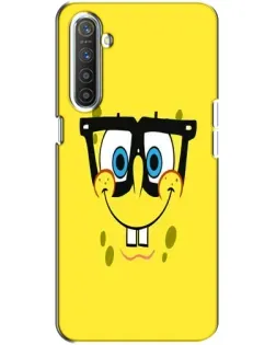 Чехол для Realme XT с картинкой «Минималистичный Спанч Боб»