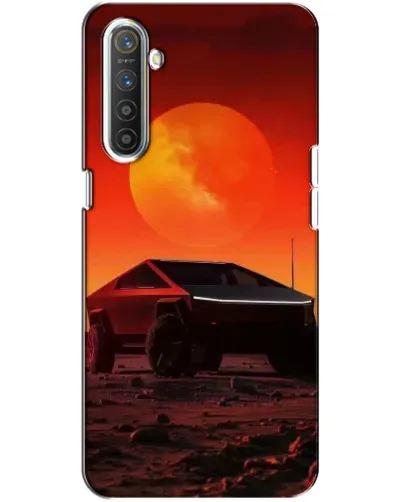 Чохол для Realme XT з картинкою «Cybertruck на Марсі»