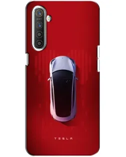 Чохол для Realme XT з картинкою «Tesla Top View»