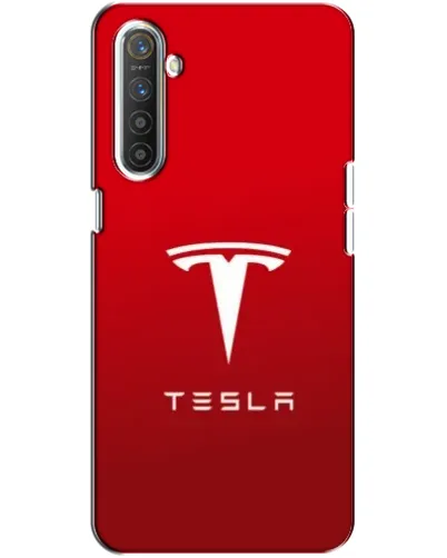 Чохол для Realme XT з картинкою «Tesla Red Classic»